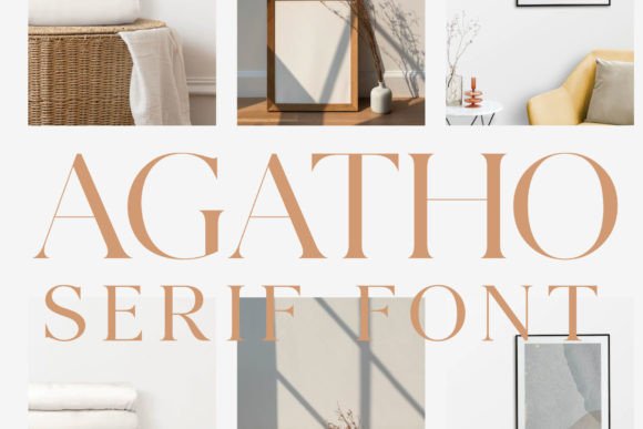 Agatho: The Thin Serif Font for Modern Elegance