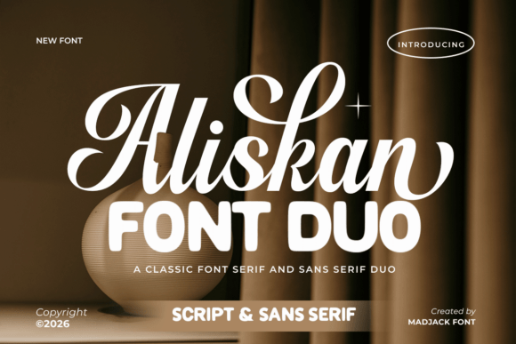 Aliskan Font Duo: Crafting Timeless Brand Elegance