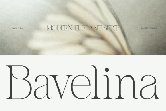 Bavelina: The Serif for Modern Elegance