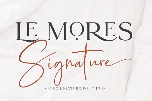 Elevate Your Brand with Le Mores Signature Font