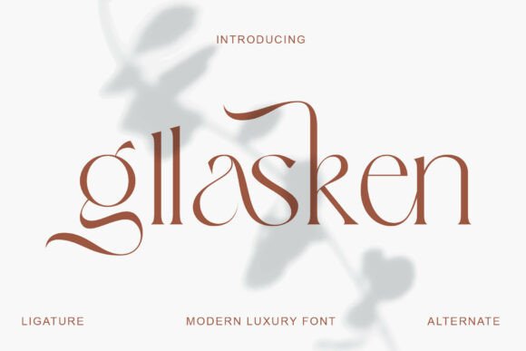 Glasken: Weaving Calligraphic Grace into Modern Design