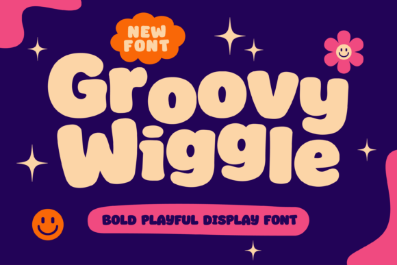 Groovy Wiggle: A Fun Retro Font for Modern Projects