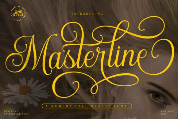 Masterline Calligraphy: Elegance for Modern Projects