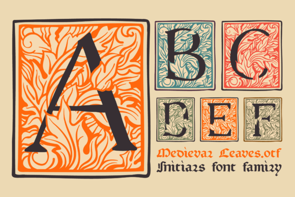 Medieval Leaves: A Font for Authentic Old-World Charm