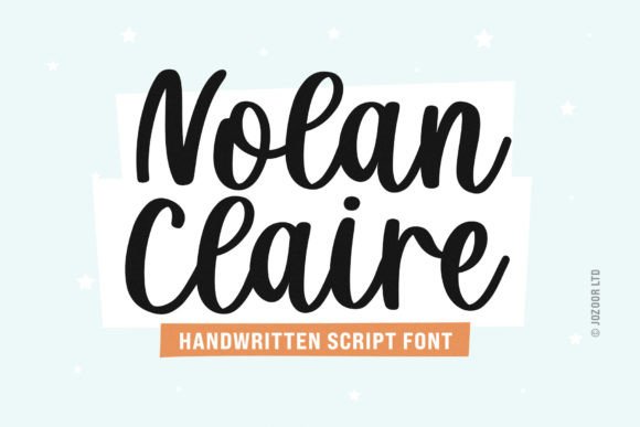 Nolan Claire: The Handwritten Font for Modern Branding