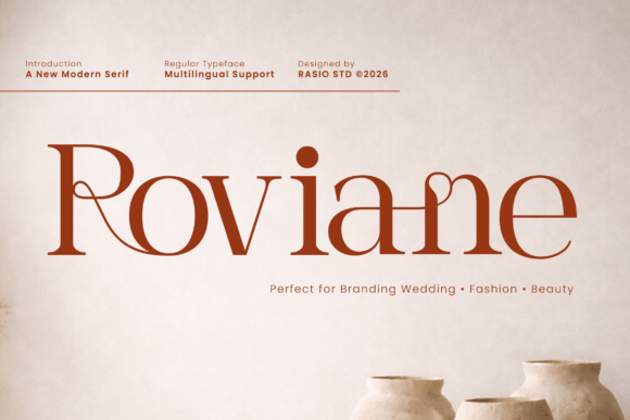 Roviane: Crafting Timeless Luxury in Modern Typography