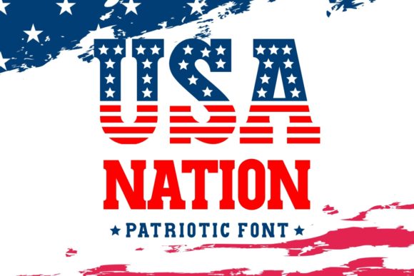USA Nation: A Typeface for Patriotic Projects